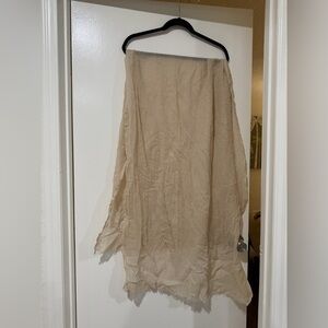 Anthropologie Beige Shawl